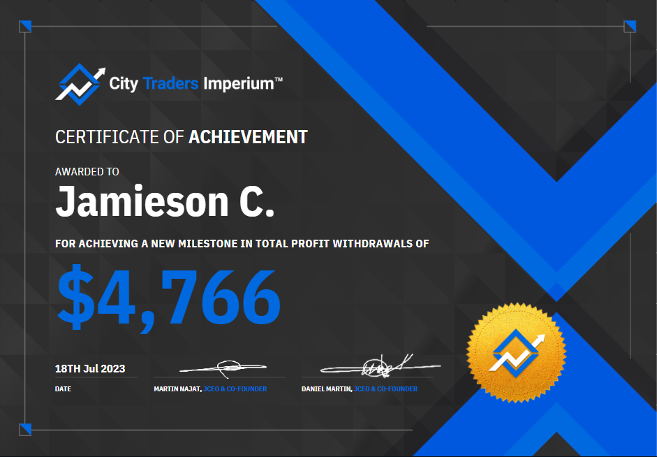 Jamieson $4,766 payout